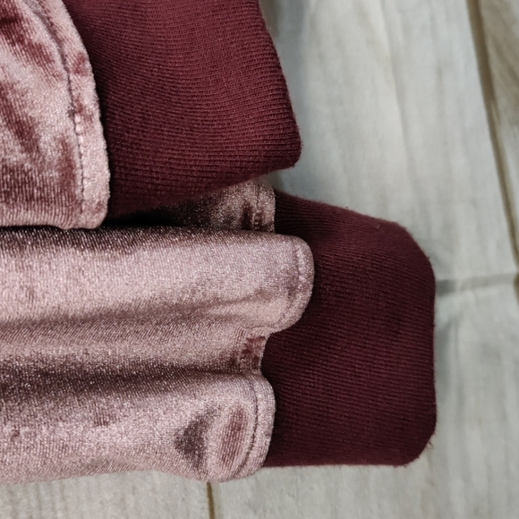 𝅺ARIZONA Jean Co. Burgundy Full Zip Jacket, Juniors Size Large - Picture 8 of 12